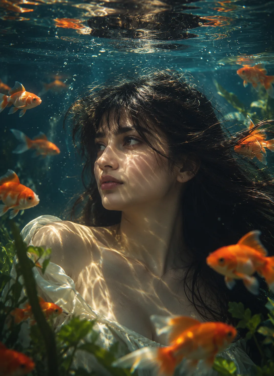 Underwater Portrait AI Prompt - Portraits AI Prompt for Midjourney, ChatGPT & Gemini