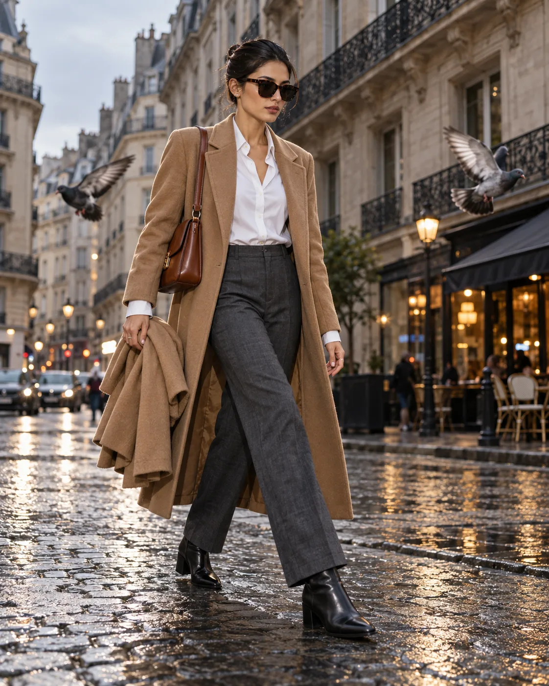 Paris Street Fashion AI Photo Prompt - Portraits AI Prompt for Midjourney, ChatGPT & Gemini